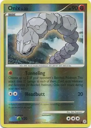 Onix 92/130 (Diamond and Pearl)  - Reverse Holofoil | Good Games Adelaide SA