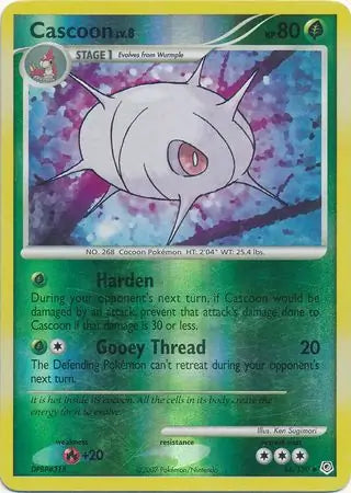 Cascoon 44/130 (Diamond and Pearl)  - Reverse Holofoil | Good Games Adelaide SA