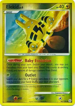 Elekid 48/130 (Diamond and Pearl)  - Reverse Holofoil | Good Games Adelaide SA