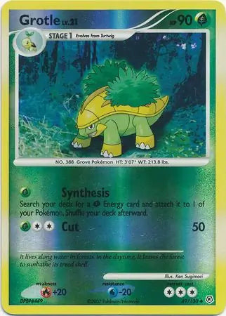 Grotle 49/130 (Diamond and Pearl)  - Reverse Holofoil | Good Games Adelaide SA