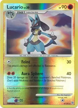 Lucario 6/130 (Diamond and Pearl)  - Reverse Holofoil | Good Games Adelaide SA