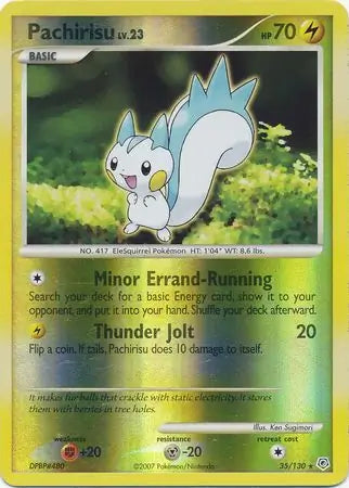 Pachirisu 35/130 (Diamond and Pearl)  - Reverse Holofoil | Good Games Adelaide SA