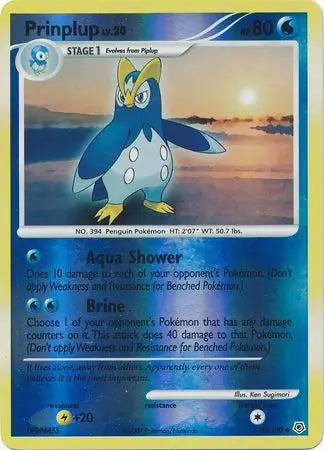 Prinplup 58/130 (Diamond and Pearl)  - Reverse Holofoil | Good Games Adelaide SA