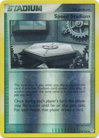 Speed Stadium 114/130 (Diamond and Pearl)  - Reverse Holofoil | Good Games Adelaide SA