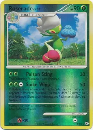 Roserade 13/130 (Diamond and Pearl)  - Reverse Holofoil | Good Games Adelaide SA