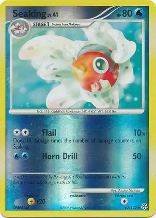 Seaking 62/130 (Diamond and Pearl)  - Reverse Holofoil | Good Games Adelaide SA