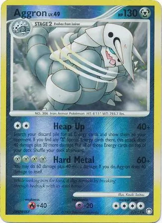 Aggron 1/123 (Mysterious Treasures)  - Reverse Holofoil | Good Games Adelaide SA