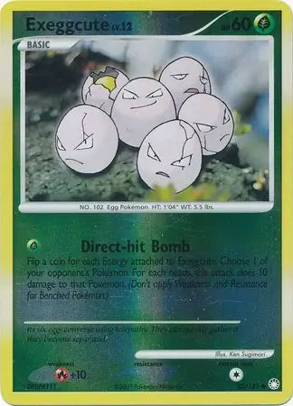 Exeggcute 82/123 (Mysterious Treasures)  - Reverse Holofoil | Good Games Adelaide SA