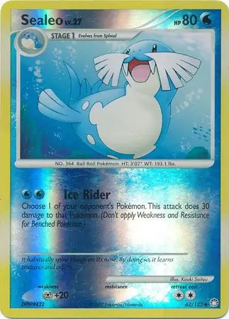Sealeo 62/123 (Mysterious Treasures)  - Reverse Holofoil | Good Games Adelaide SA