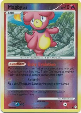 Magby 88/123 (Mysterious Treasures)  - Reverse Holofoil | Good Games Adelaide SA