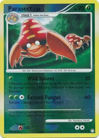 Parasect 58/123 (Mysterious Treasures)  - Reverse Holofoil | Good Games Adelaide SA
