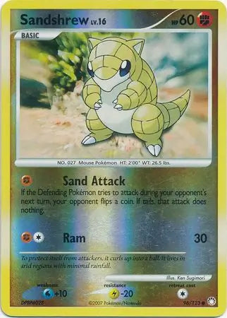Sandshrew 96/123 (Mysterious Treasures)  - Reverse Holofoil | Good Games Adelaide SA