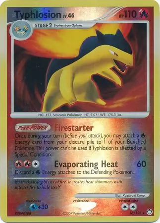 Typhlosion 16/123 (Mysterious Treasures)  - Reverse Holofoil | Good Games Adelaide SA