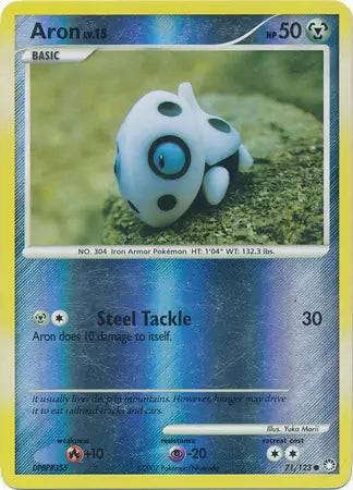Aron 71/123 (Mysterious Treasures)  - Reverse Holofoil | Good Games Adelaide SA