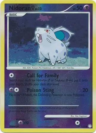 Nidoran F 91/123 (Mysterious Treasures)  - Reverse Holofoil | Good Games Adelaide SA