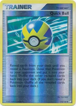 Quick Ball 114/123 (Mysterious Treasures)  - Reverse Holofoil | Good Games Adelaide SA