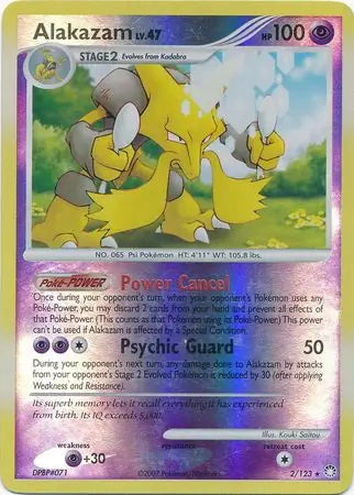 Alakazam 2/123 (Mysterious Treasures)  - Reverse Holofoil | Good Games Adelaide SA