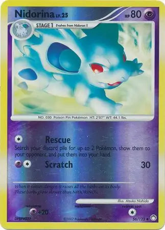 Nidorina 56/123 (Mysterious Treasures)  - Reverse Holofoil | Good Games Adelaide SA