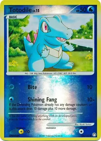 Totodile 106/123 (Mysterious Treasures)  - Reverse Holofoil | Good Games Adelaide SA