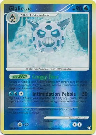 Glalie 25/123 (Mysterious Treasures)  - Reverse Holofoil | Good Games Adelaide SA