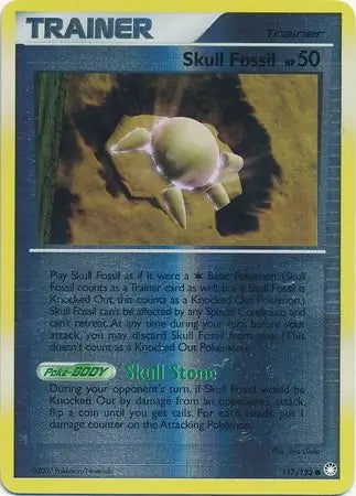 Skull Fossil 117/123 (Mysterious Treasures)  - Reverse Holofoil | Good Games Adelaide SA