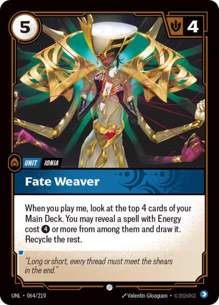 Fate Weaver 064/219 (Unleashed)  | Good Games Adelaide SA