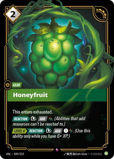 Honeyfruit 049/219 (Unleashed)  - Foil | Good Games Adelaide SA
