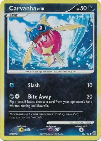 Carvanha 81/132 (Secret Wonders)  - Reverse Holofoil | Good Games Adelaide SA