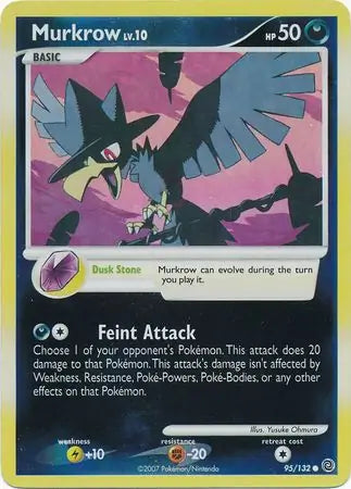 Murkrow 95/132 (Secret Wonders)  - Reverse Holofoil | Good Games Adelaide SA
