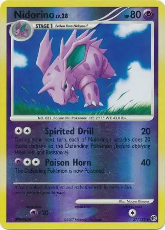 Nidorino 57/132 (Secret Wonders)  - Reverse Holofoil | Good Games Adelaide SA