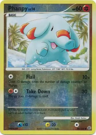 Phanpy 98/132 (Secret Wonders)  - Reverse Holofoil | Good Games Adelaide SA