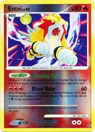 Entei 4/132 (Secret Wonders)  - Reverse Holofoil | Good Games Adelaide SA
