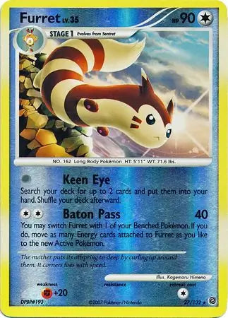 Furret 27/132 (Secret Wonders)  - Reverse Holofoil | Good Games Adelaide SA