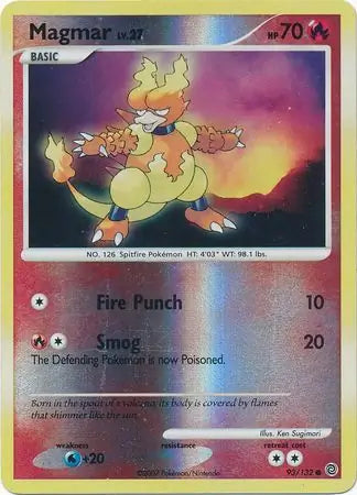 Magmar 93/132 (Secret Wonders)  - Reverse Holofoil | Good Games Adelaide SA