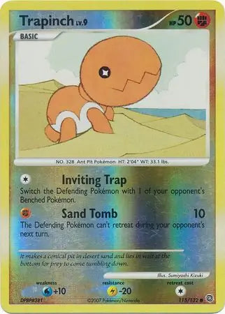 Trapinch 115/132 (Secret Wonders)  - Reverse Holofoil | Good Games Adelaide SA