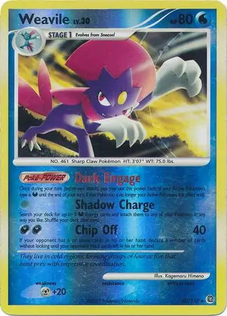 Weavile 40/132 (Secret Wonders)  - Reverse Holofoil | Good Games Adelaide SA