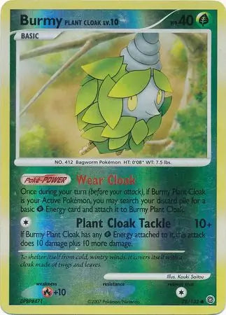 Burmy Plant Cloak 78/132 (Secret Wonders)  - Reverse Holofoil | Good Games Adelaide SA