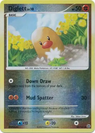 Diglett 85/132 (Secret Wonders)  - Reverse Holofoil | Good Games Adelaide SA