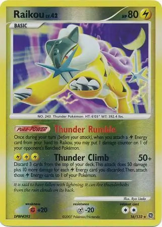 Raikou 16/132 (Secret Wonders)  - Reverse Holofoil | Good Games Adelaide SA