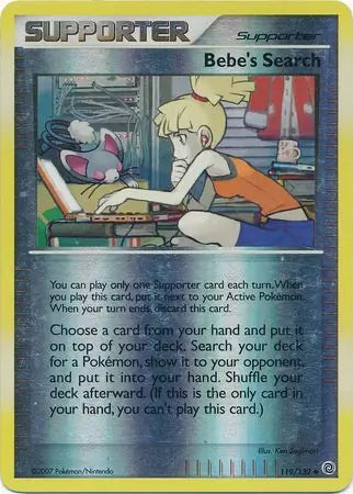 Bebes Search 119/132 (Secret Wonders)  - Reverse Holofoil | Good Games Adelaide SA