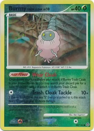 Burmy Trash Cloak 80/132 (Secret Wonders)  - Reverse Holofoil | Good Games Adelaide SA