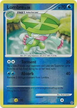 Lombre 54/132 (Secret Wonders)  - Reverse Holofoil | Good Games Adelaide SA