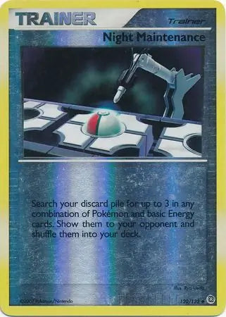Night Maintenance 120/132 (Secret Wonders)  - Reverse Holofoil | Good Games Adelaide SA