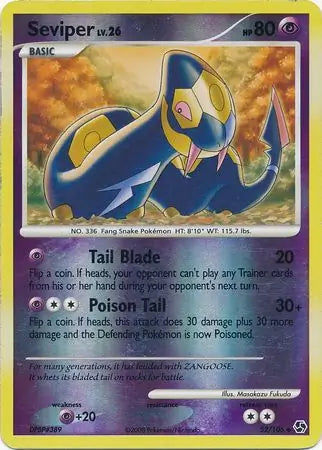 Seviper 52/106 (Great Encounters)  - Reverse Holofoil | Good Games Adelaide SA