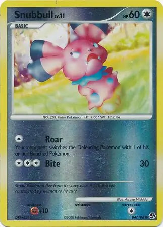 Snubbull 84/106 (Great Encounters)  - Reverse Holofoil | Good Games Adelaide SA