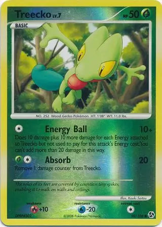 Treecko 90/106 (Great Encounters)  - Reverse Holofoil | Good Games Adelaide SA