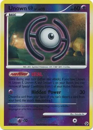 Unown H 29/106 (Great Encounters)  - Reverse Holofoil | Good Games Adelaide SA