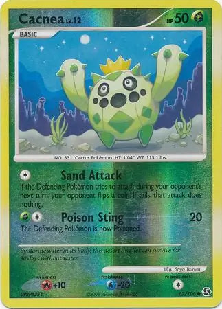 Cacnea 62/106 (Great Encounters)  - Reverse Holofoil | Good Games Adelaide SA