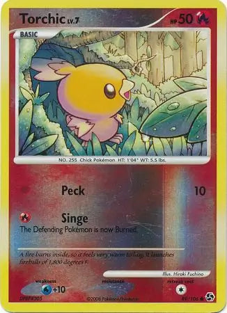 Torchic 89/106 (Great Encounters)  - Reverse Holofoil | Good Games Adelaide SA
