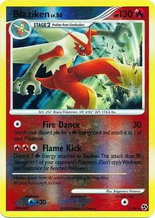 Blaziken 1/106 (Great Encounters)  - Reverse Holofoil | Good Games Adelaide SA